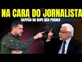 🚨 Jornalista FICA DESORIENTADO com a LAPADA que levou do capitão do BOPE que ESFREGOU a verdade 