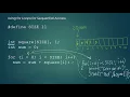 30 Array Sequential Access using a for loop in C