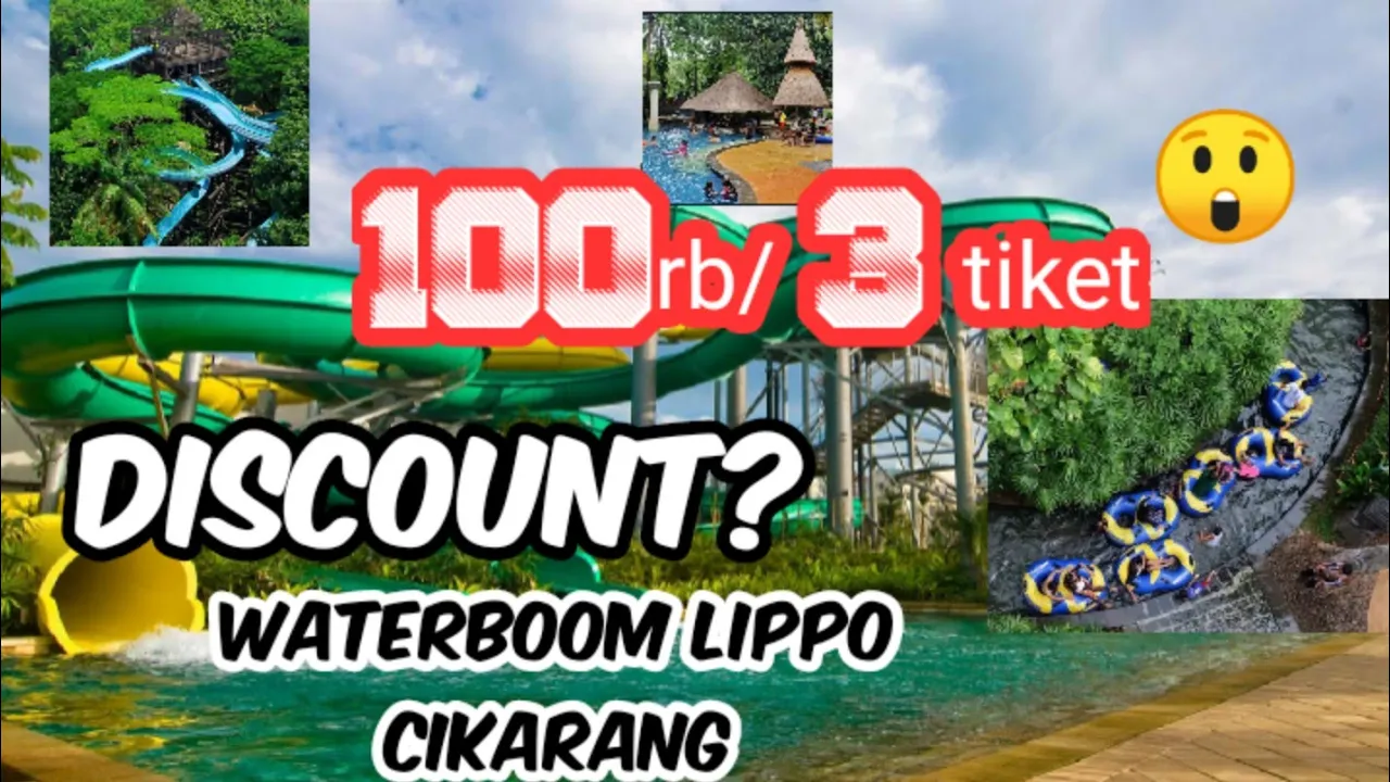 Serunya Liburan di Waterboom Pantai Indah Kapuk. Wisata Jakarta.. 