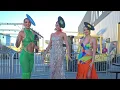 Download Lagu Modellen Erin Grier, Kristina Lubovna en Caitlynn St.Germaine tijdens ArtHeartsFashion LV Swim Week