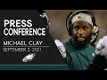 Michael Clay Talks Special Teams Role Shaping the Roster More Eagles Press Conference