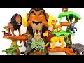 Lion Guard Rescue my friends from hyena and crocodile in the Rise of Scar - DuDuPopTOY