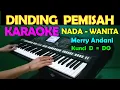Download Lagu DINDING PEMISAH - Merry Andani | KARAOKE NADA WANITA || HD