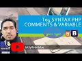 T04 PHP comments variables https youtu