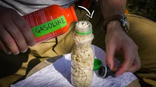 Powerful Soap-based fire starter for survival and hiking! #bushcraft #outdoors