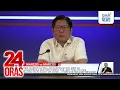 Pres. Marcos sa mga akusasyon ni Sen. Imee na nagdo-droga ang First Family - The lady... | 24 Oras