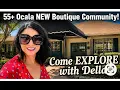 New 55 Boutique Community in Ocala Florida NEW BLOCK HOMES LOW HOA Explore with Della