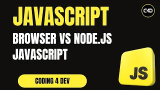 Browser vs Node js JavaScript Key Differences Explained with Examples