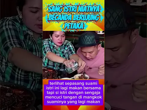 niat becanda berujung petaka #reaction #vidioshort