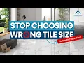 Will You REGRET Not Watching This Tile Size Guide for Flooring 2024