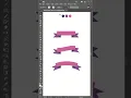 How to create banners and ribbons in Adobe Illustrator