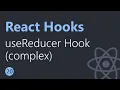 React Hooks Tutorial 20 useReducer Complex State Action English