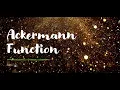 Ackermann Function