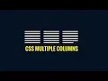 Let s Create CSS Multiple Columns