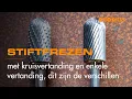 Stiftfrezen met kruisvertanding en enkele vertanding, dit zijn de verschillen