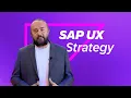 Understanding SAP s User Experience Strategy