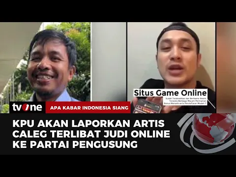 Tegas! Respon KPU soal Artis Caleg di Pusara Judi Online