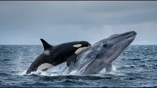 Orcas Hunt Everything — Until Humpback Whales Arrive