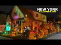 Lagu NYC Halloween 2025 Front Porch Decorations in QUEENS New York BEST Halloween Yard Displays 4K