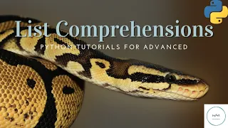 Python Tutorial for Advanced Classroom 8 List Comprehensions Use IF-ELSE and FOR in a LIST