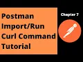 How to import curl command in postman request how to run curl command in postman The K Academy