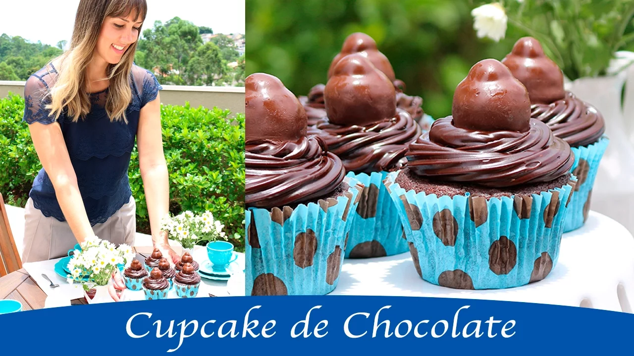 CUPCAKE DE CHOCOLATE I DOCES EMOÇÕES EP.6 I RECEITAS E TEMPEROS