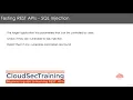 3 SQL Injection pentesting REST APIs hacking REST APIs