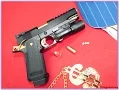 Airsoft - Tokyo Marui Hi Capa Gold Match shooting tests