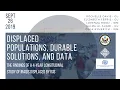 Displaced Population Durable Solutions and Data Creating the IASC Framework
