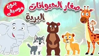 أغنية صغار الحيوانات البرية بدون موسيقى دندنها