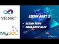 Cara Membuat Form Menu dan Manajemen User Pada Visual Studio Vb Net