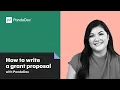 How to write a grant proposal a step-by-step guide