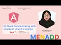 All About Communicating with a backend service in Angular Wafa Waheeda Syed