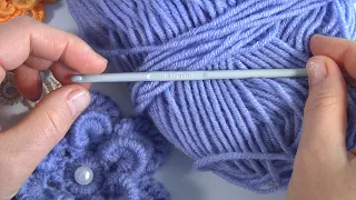 So Cute and Interesting! Wonderful Crochet Flower DIY Tutorial/ Irish Lace Technique, Decor