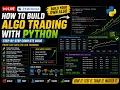 How To Build Your Own Trading Algo with Python Connect Zerodha API WebSocket Live Data