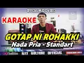 KARAOKE GOTAP NI ROHAKKI - NADA STANDART PRIA G = DO