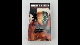 opening to night siege project shadowchaser ii 1994 1995 unrated vhs