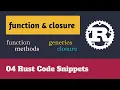 Rust Programming function closure generics