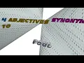 foul - 4 adjectives which are synonyms to foul sentence examples