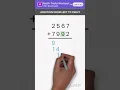 Speed Math - Add Big Numbers