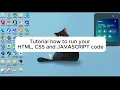 Download Lagu Tutorial how to rujn your HTML CSS and JS code