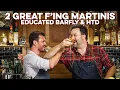 Martini vs Martini with Educated Barfly How to Drink