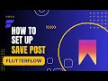 How To Set A Save Post System on