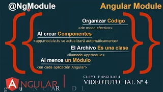 4 - Curso de Angular 4 NgModule Angular Module