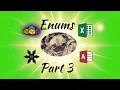 Understanding VBA Code Enumerations Part 3