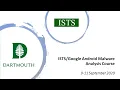 A Course on Android Malware Analysis Day 1 of 3