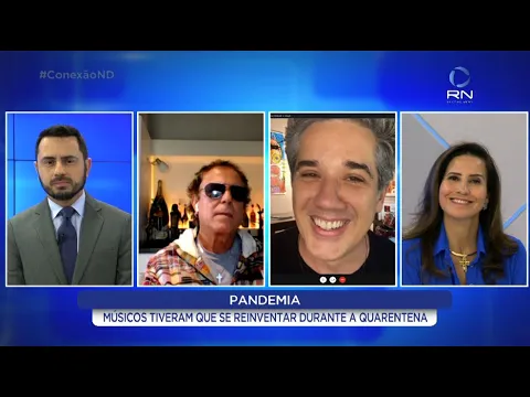 Conexão ND: Rogério Flausino, vocalista do Jota Quest fala sobre música na pandemia