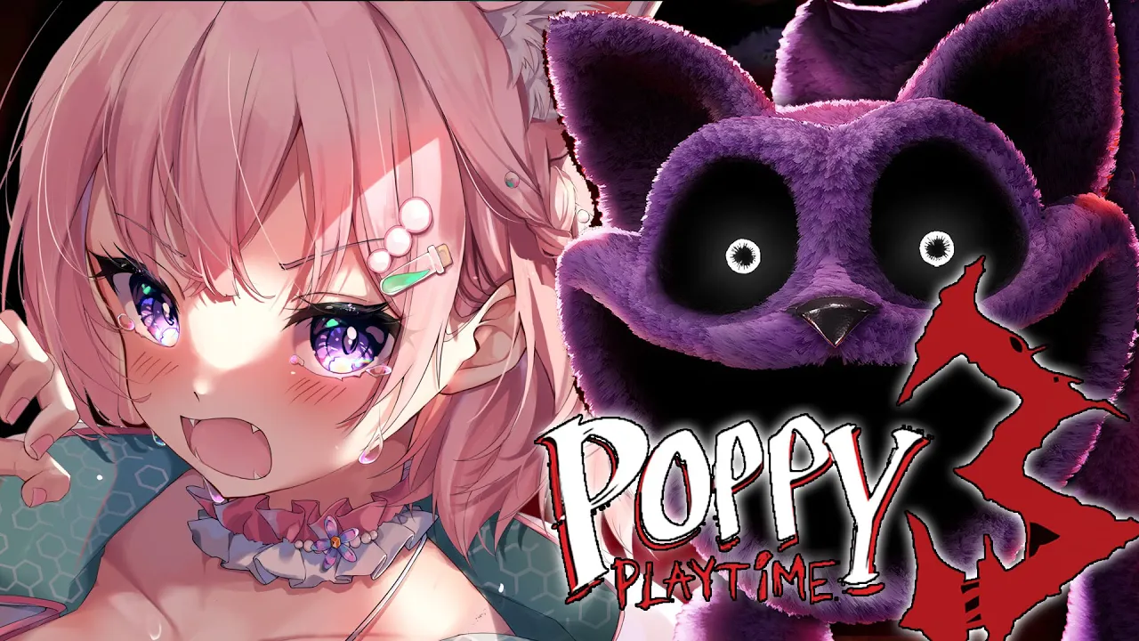 【Poppy Playtime】Chapter3?世界中で流行しているホラゲ⁉最恐＆日本語訳ある最新作に挑む！?【博衣こより/ホロライブ】