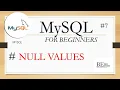 NULL values MySQL in hindi BE PROGRAMMER