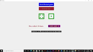 Dice Simulator Game using Python